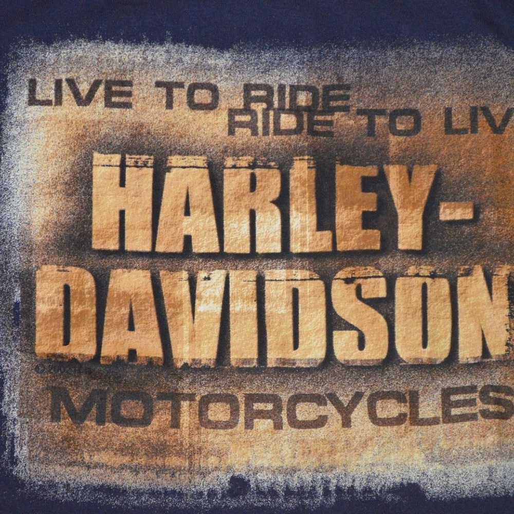 Vintage Harley Davidson Mens M Motorcycle Shirt - Picture 2 of 3